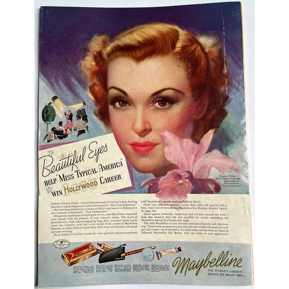 Original Sept 1938 Screen Romances James Cagney Magazine Gable, Jean Harlow - Picture 9 of 10